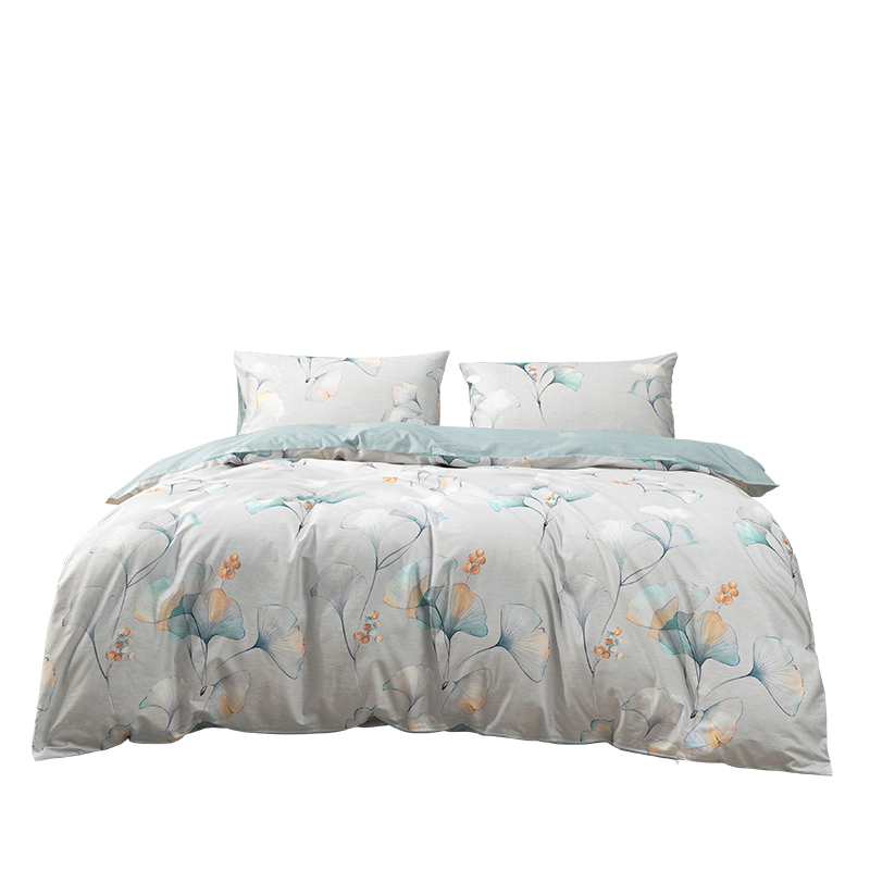 罗莱家纺 晨间晓杏 全棉四件套 200*230cm（单位：件） 灰色